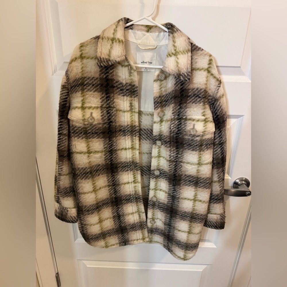 Aritzia Wilfred The Ganna Shirt Jacket Women’s Long XS